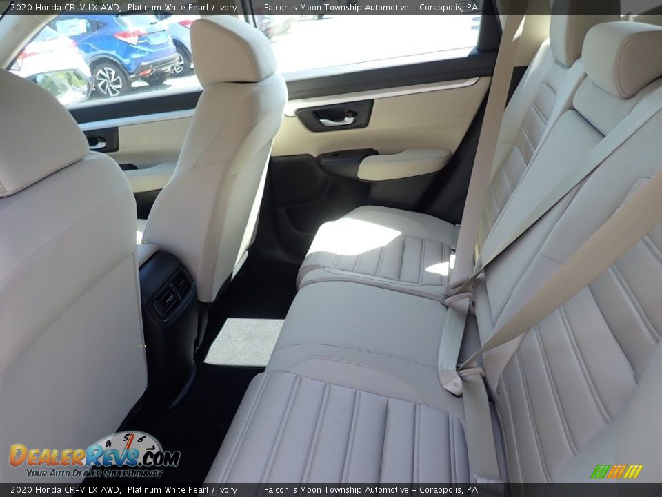 2020 Honda CR-V LX AWD Platinum White Pearl / Ivory Photo #9