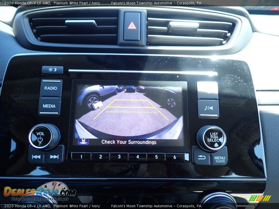 2020 Honda CR-V LX AWD Platinum White Pearl / Ivory Photo #14