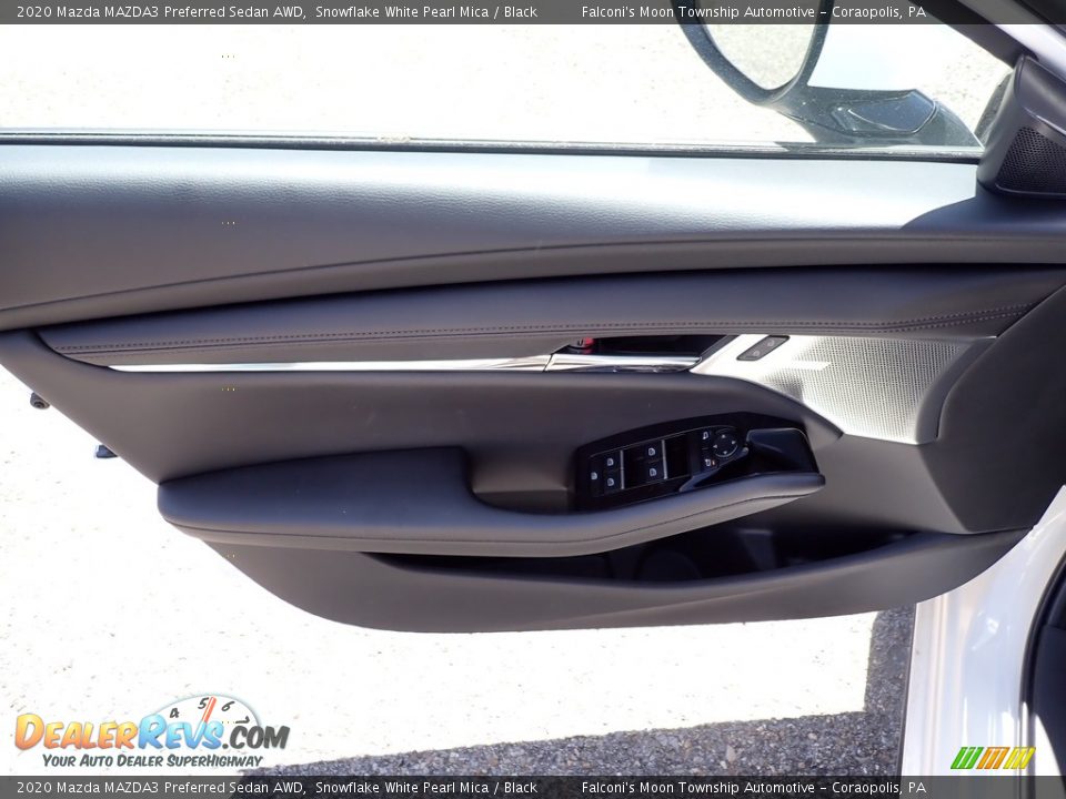 2020 Mazda MAZDA3 Preferred Sedan AWD Snowflake White Pearl Mica / Black Photo #10