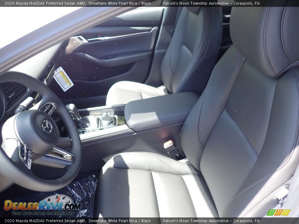 2020 Mazda MAZDA3 Preferred Sedan AWD Snowflake White Pearl Mica / Black Photo #11
