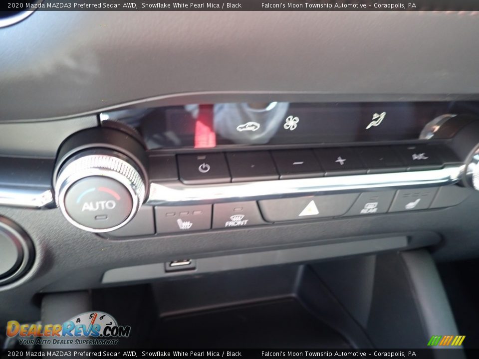 2020 Mazda MAZDA3 Preferred Sedan AWD Snowflake White Pearl Mica / Black Photo #15