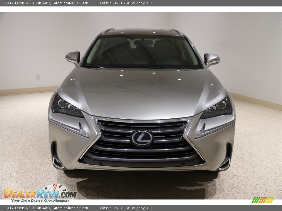 2017 Lexus NX 300h AWD Atomic Silver / Black Photo #2