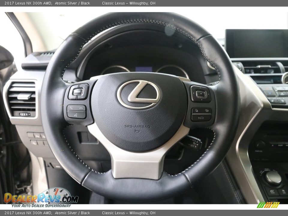 2017 Lexus NX 300h AWD Steering Wheel Photo #8