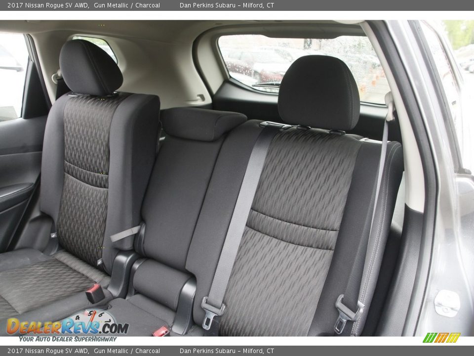 2017 Nissan Rogue SV AWD Gun Metallic / Charcoal Photo #13