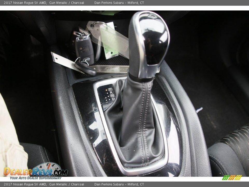 2017 Nissan Rogue SV AWD Gun Metallic / Charcoal Photo #20