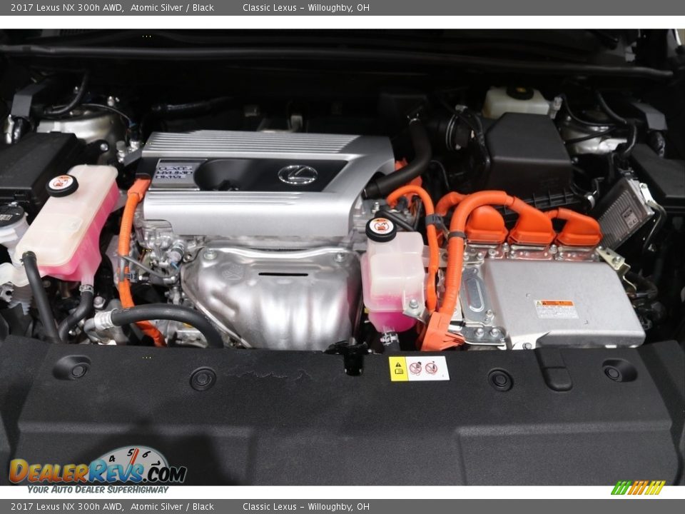 2017 Lexus NX 300h AWD 2.5 Liter DOHC 16-Valve VVT-i 4 Cylinder Gasoline/Electric Hybrid Engine Photo #19
