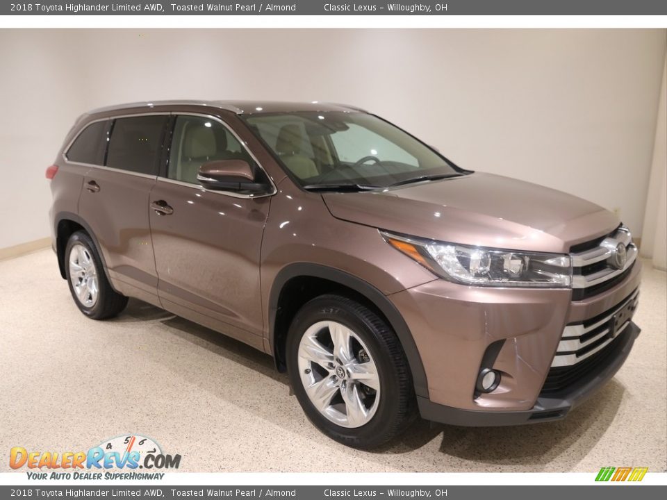 2018 Toyota Highlander Limited AWD Toasted Walnut Pearl / Almond Photo #1