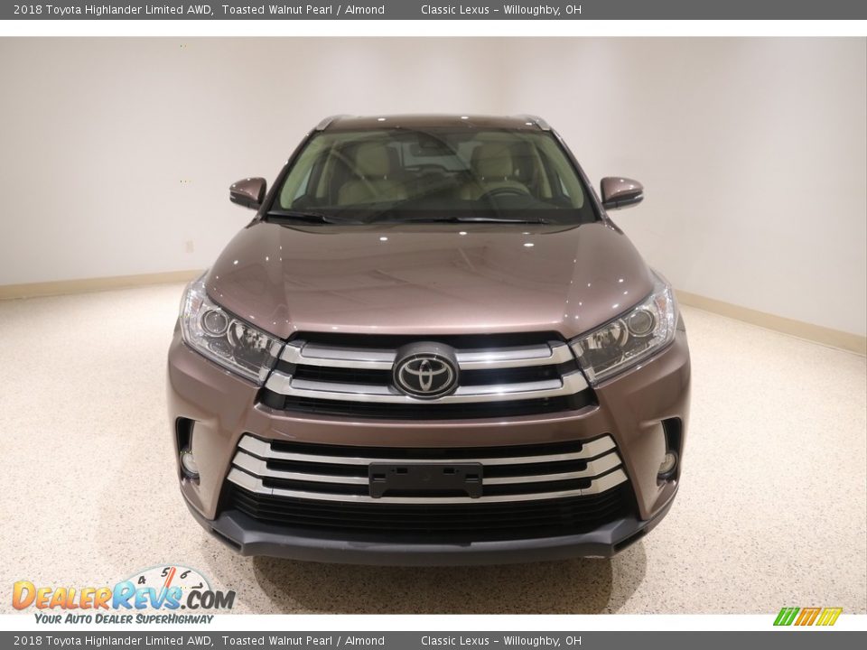 2018 Toyota Highlander Limited AWD Toasted Walnut Pearl / Almond Photo #2