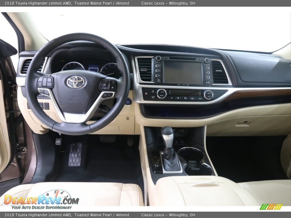 2018 Toyota Highlander Limited AWD Toasted Walnut Pearl / Almond Photo #7