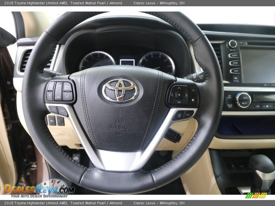 2018 Toyota Highlander Limited AWD Toasted Walnut Pearl / Almond Photo #8