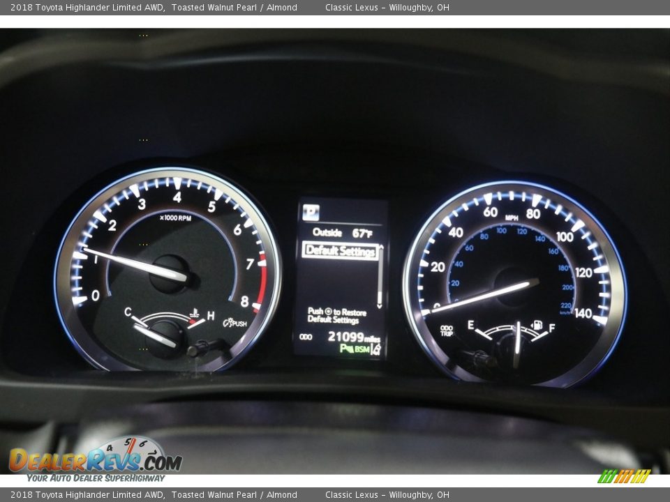 2018 Toyota Highlander Limited AWD Toasted Walnut Pearl / Almond Photo #9