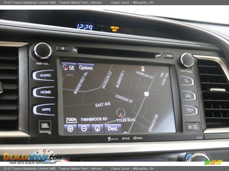 2018 Toyota Highlander Limited AWD Toasted Walnut Pearl / Almond Photo #11