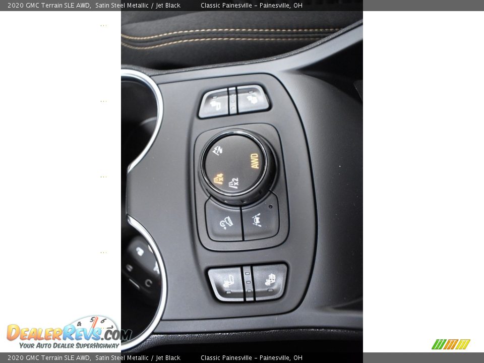 2020 GMC Terrain SLE AWD Satin Steel Metallic / Jet Black Photo #13