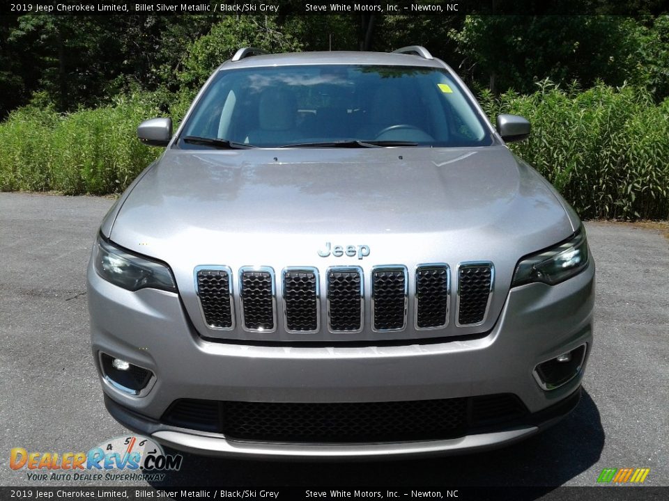 2019 Jeep Cherokee Limited Billet Silver Metallic / Black/Ski Grey Photo #3