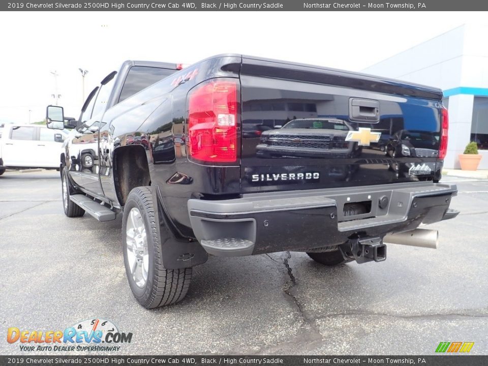 2019 Chevrolet Silverado 2500HD High Country Crew Cab 4WD Black / High Country Saddle Photo #5