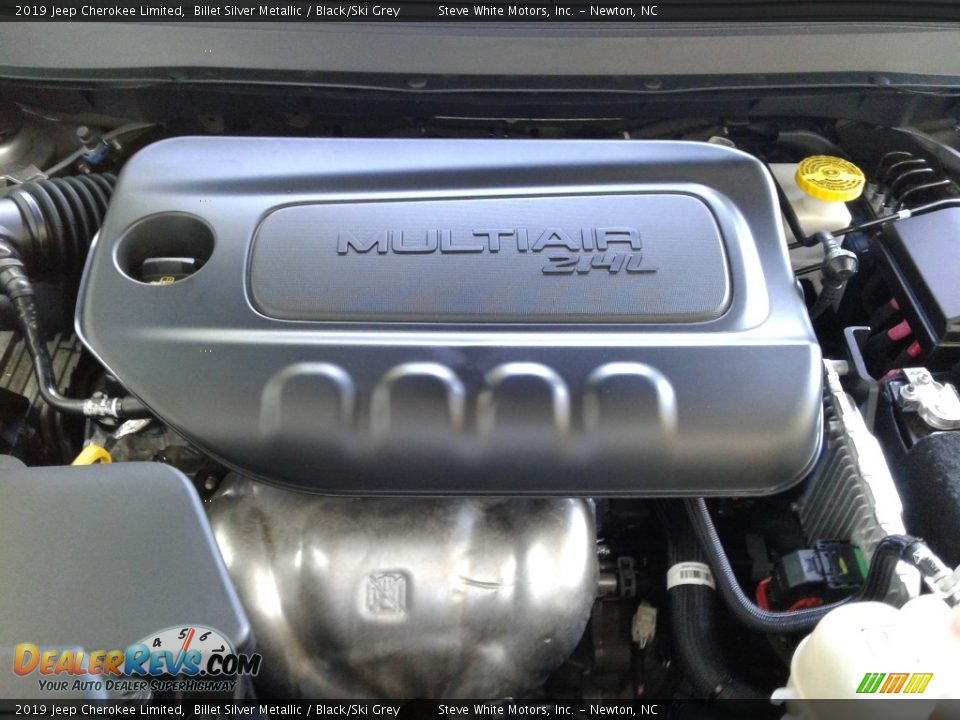 2019 Jeep Cherokee Limited Billet Silver Metallic / Black/Ski Grey Photo #9