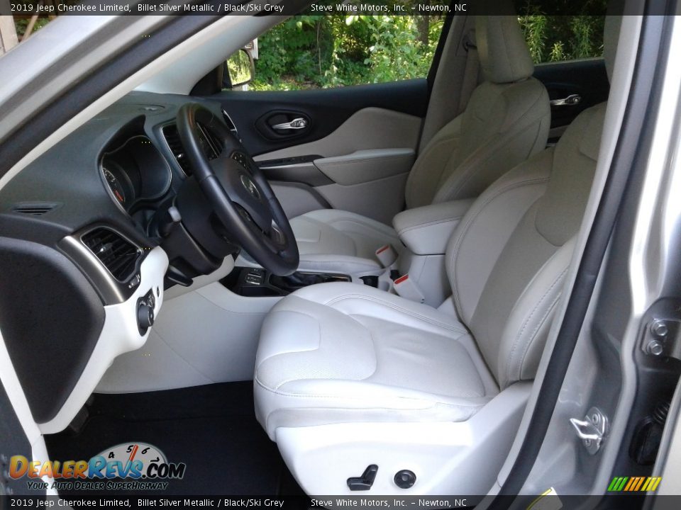 2019 Jeep Cherokee Limited Billet Silver Metallic / Black/Ski Grey Photo #10