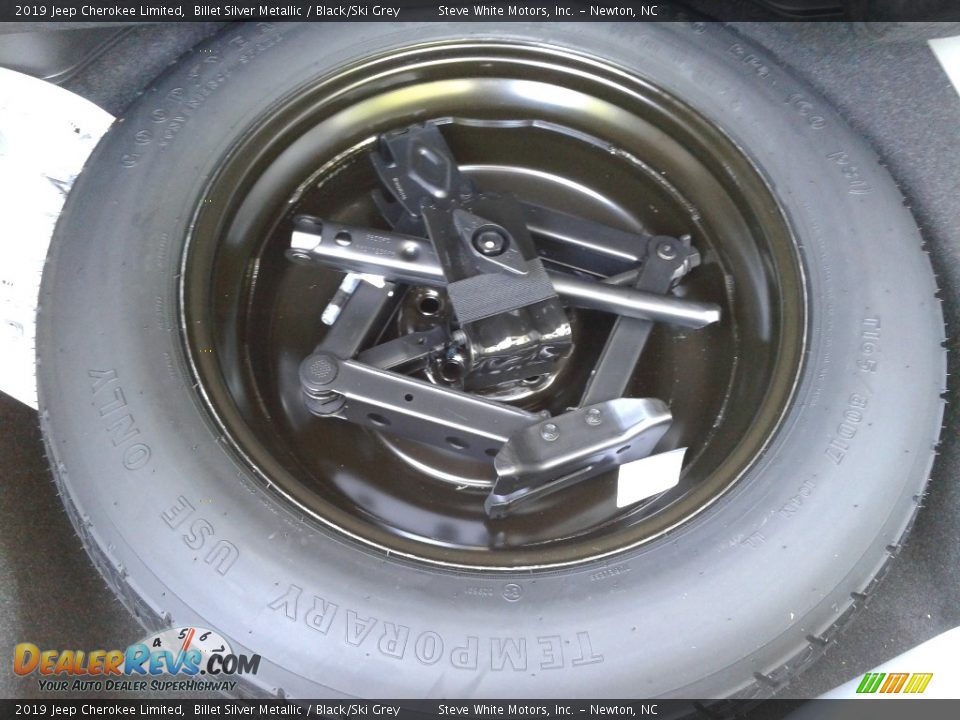 2019 Jeep Cherokee Limited Billet Silver Metallic / Black/Ski Grey Photo #14