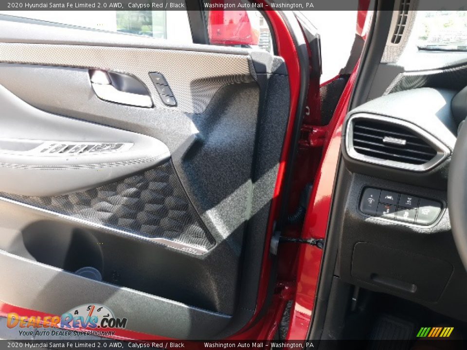 2020 Hyundai Santa Fe Limited 2.0 AWD Calypso Red / Black Photo #11