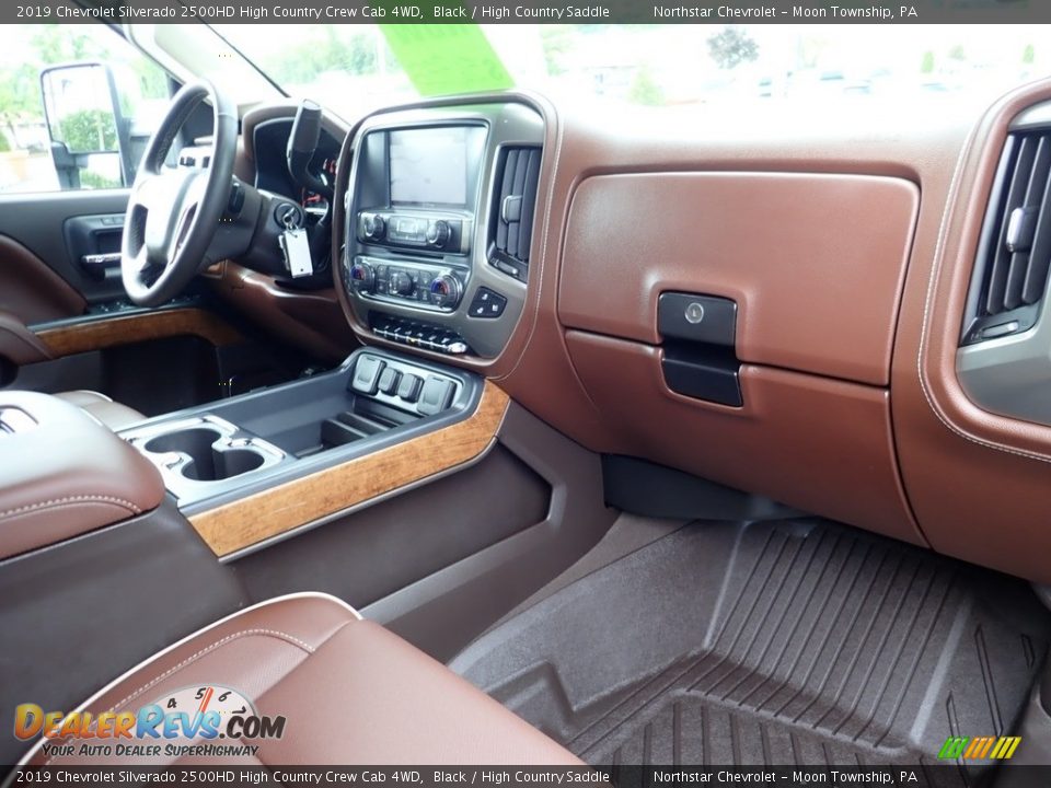 2019 Chevrolet Silverado 2500HD High Country Crew Cab 4WD Black / High Country Saddle Photo #15