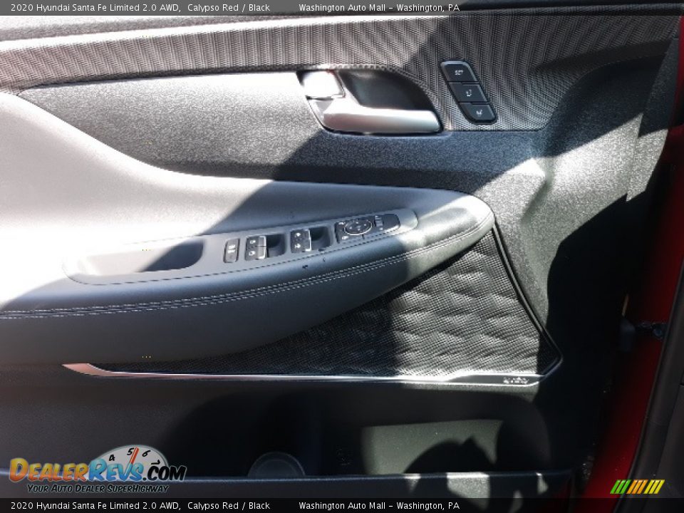 2020 Hyundai Santa Fe Limited 2.0 AWD Calypso Red / Black Photo #12