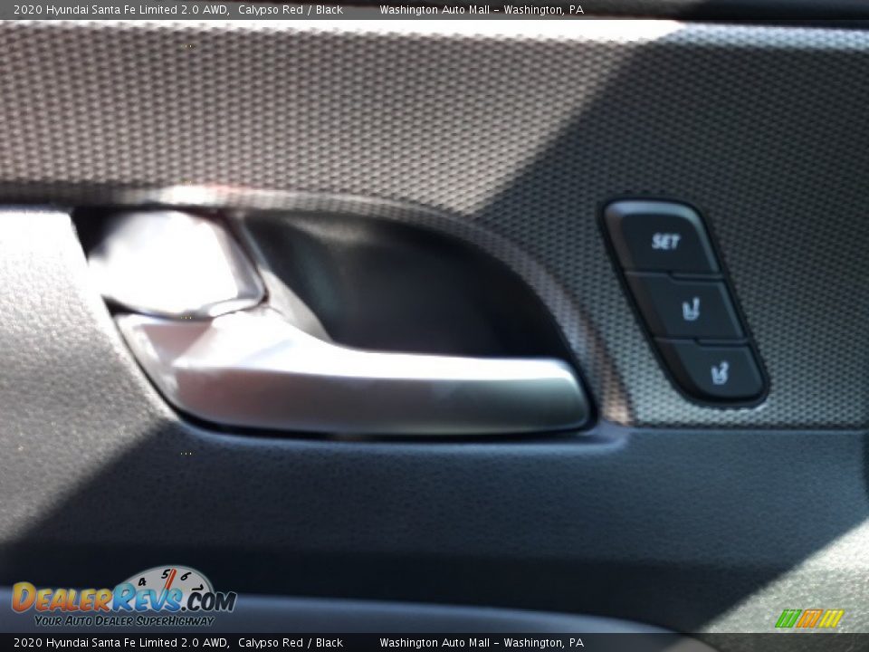 2020 Hyundai Santa Fe Limited 2.0 AWD Calypso Red / Black Photo #13