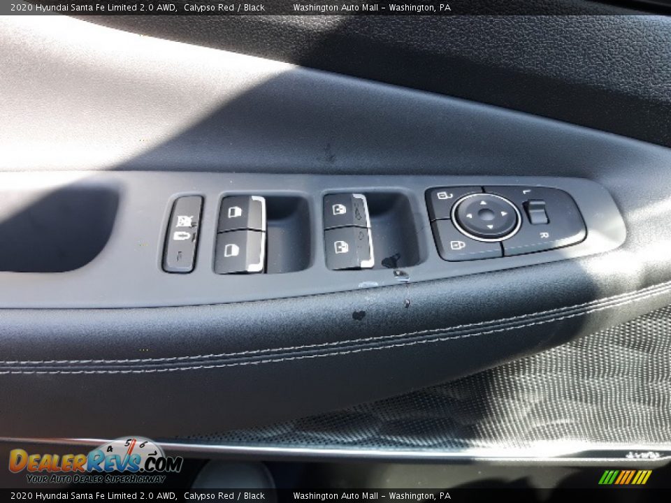 2020 Hyundai Santa Fe Limited 2.0 AWD Calypso Red / Black Photo #14