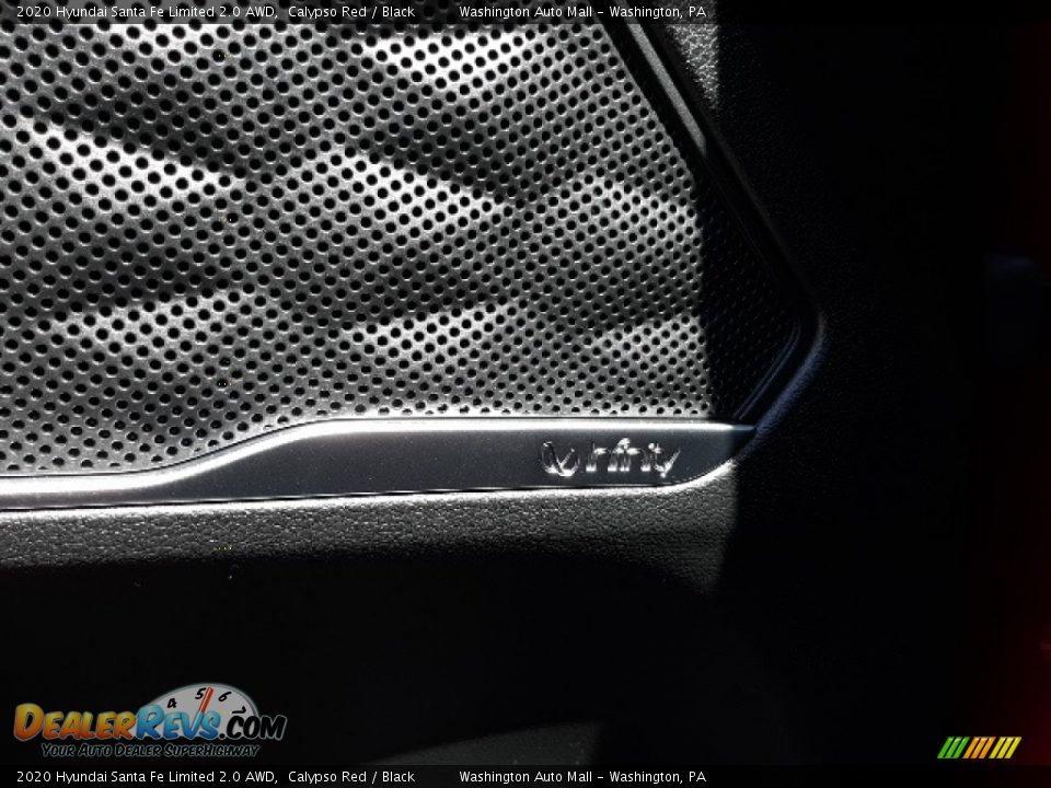 2020 Hyundai Santa Fe Limited 2.0 AWD Calypso Red / Black Photo #15