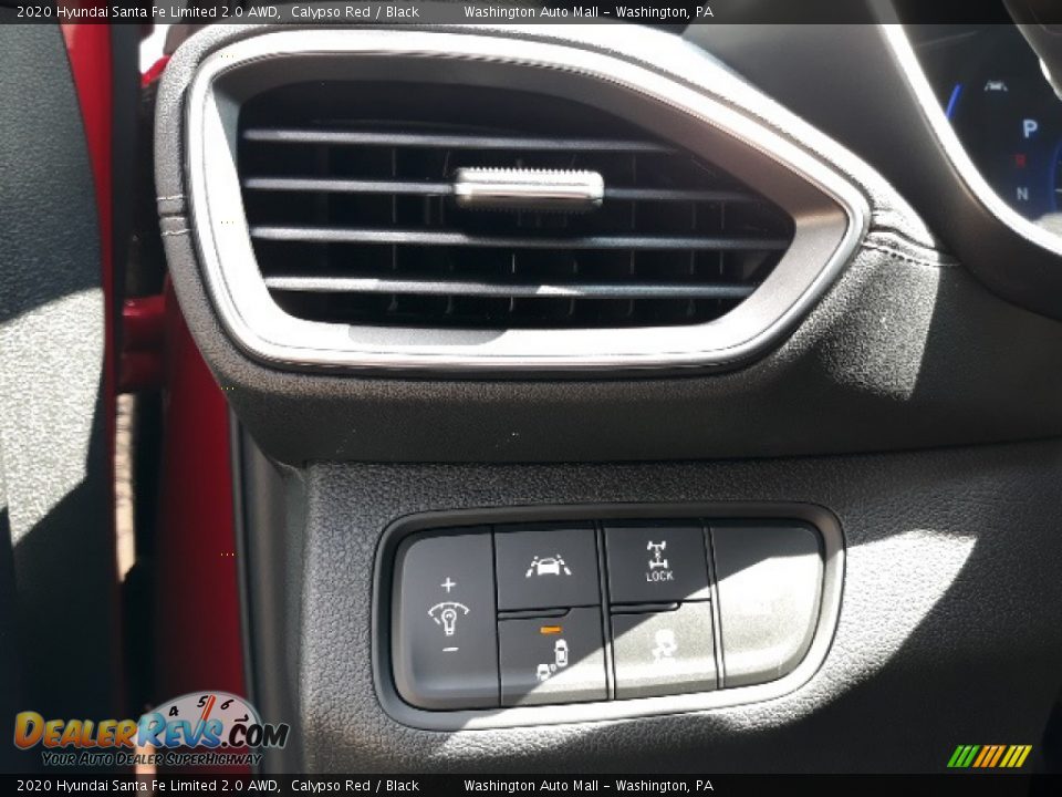 2020 Hyundai Santa Fe Limited 2.0 AWD Calypso Red / Black Photo #16