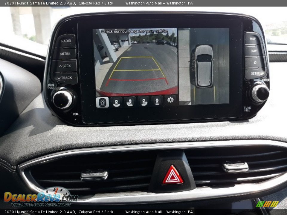 2020 Hyundai Santa Fe Limited 2.0 AWD Calypso Red / Black Photo #19