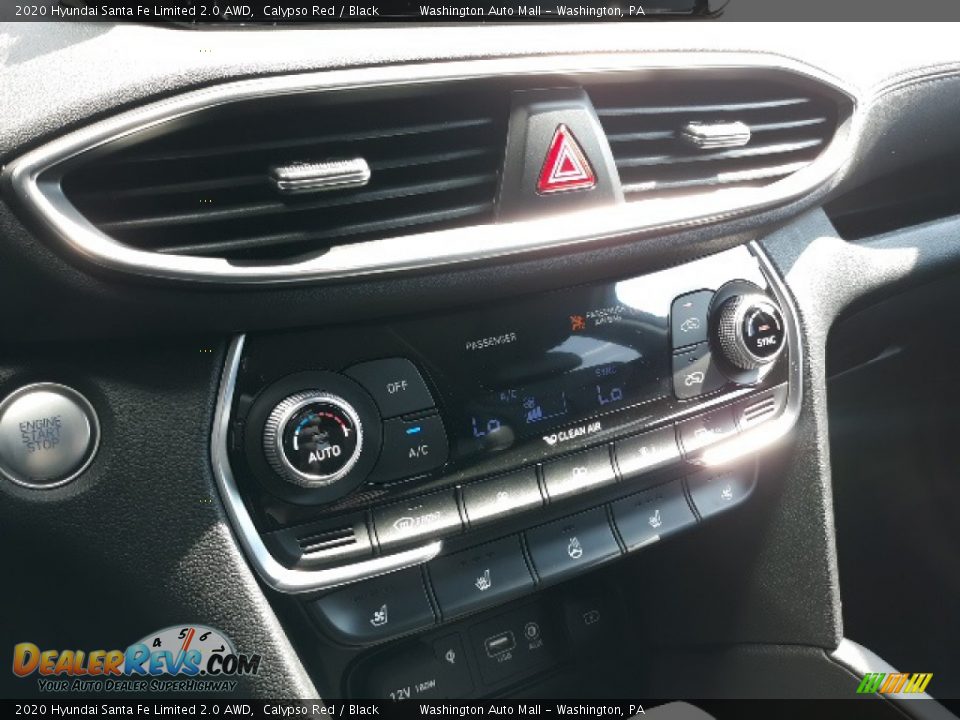 2020 Hyundai Santa Fe Limited 2.0 AWD Calypso Red / Black Photo #20