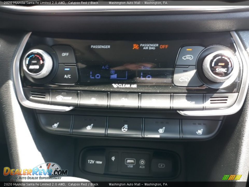 2020 Hyundai Santa Fe Limited 2.0 AWD Calypso Red / Black Photo #21