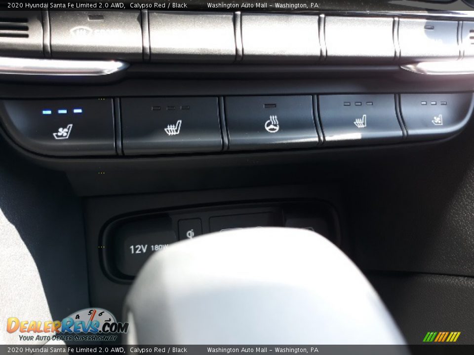 2020 Hyundai Santa Fe Limited 2.0 AWD Calypso Red / Black Photo #22