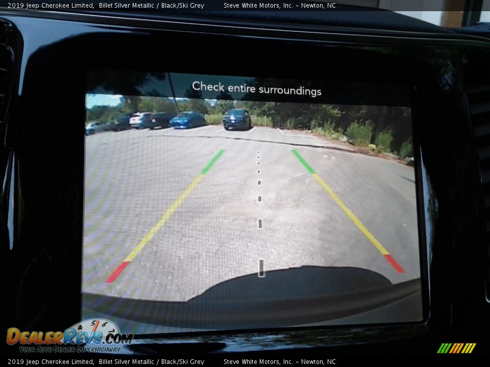 2019 Jeep Cherokee Limited Billet Silver Metallic / Black/Ski Grey Photo #24