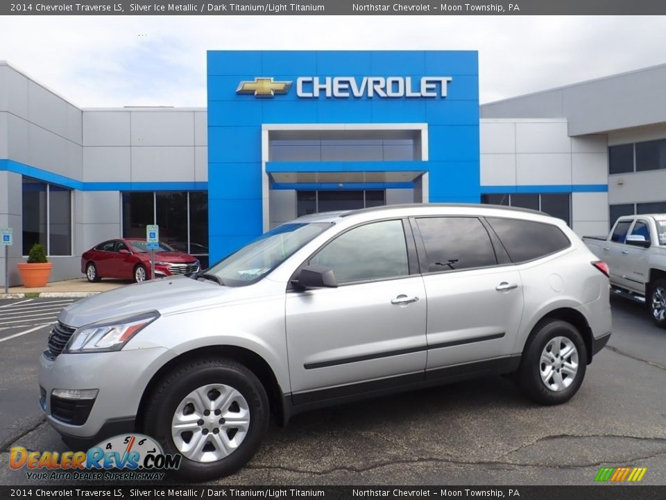 2014 Chevrolet Traverse LS Silver Ice Metallic / Dark Titanium/Light Titanium Photo #1