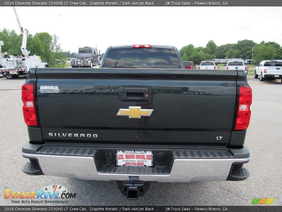 2018 Chevrolet Silverado 2500HD LT Crew Cab Graphite Metallic / Dark Ash/Jet Black Photo #2