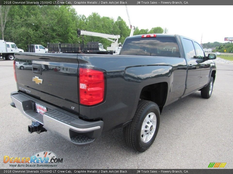 2018 Chevrolet Silverado 2500HD LT Crew Cab Graphite Metallic / Dark Ash/Jet Black Photo #3