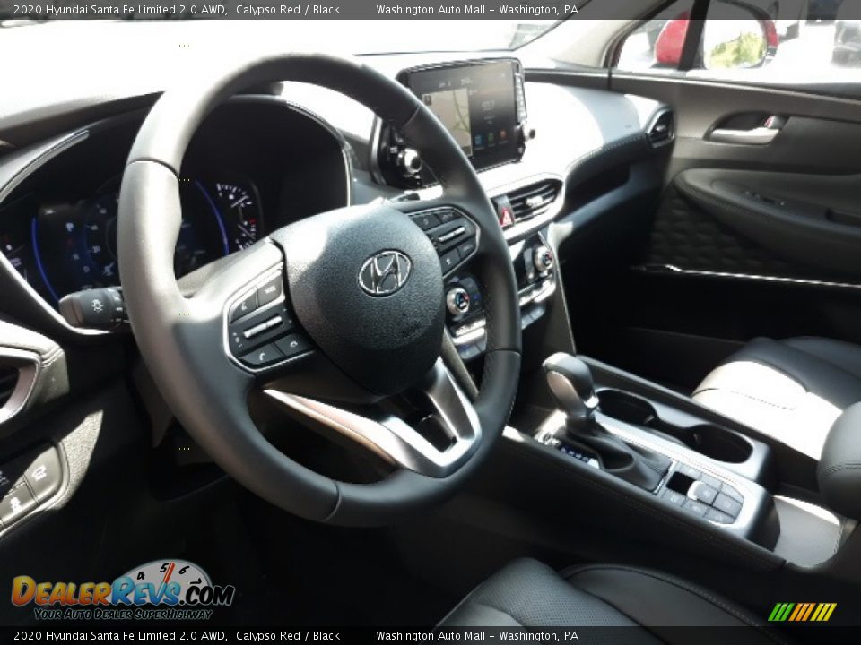 2020 Hyundai Santa Fe Limited 2.0 AWD Calypso Red / Black Photo #31
