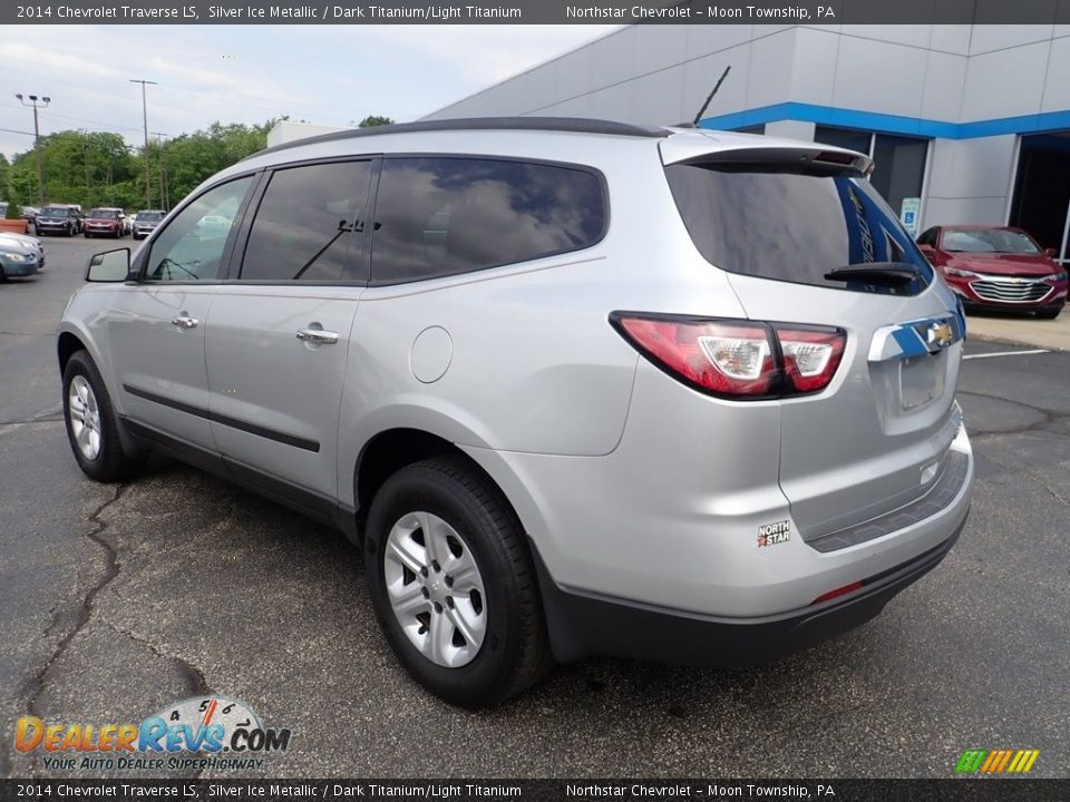 2014 Chevrolet Traverse LS Silver Ice Metallic / Dark Titanium/Light Titanium Photo #4