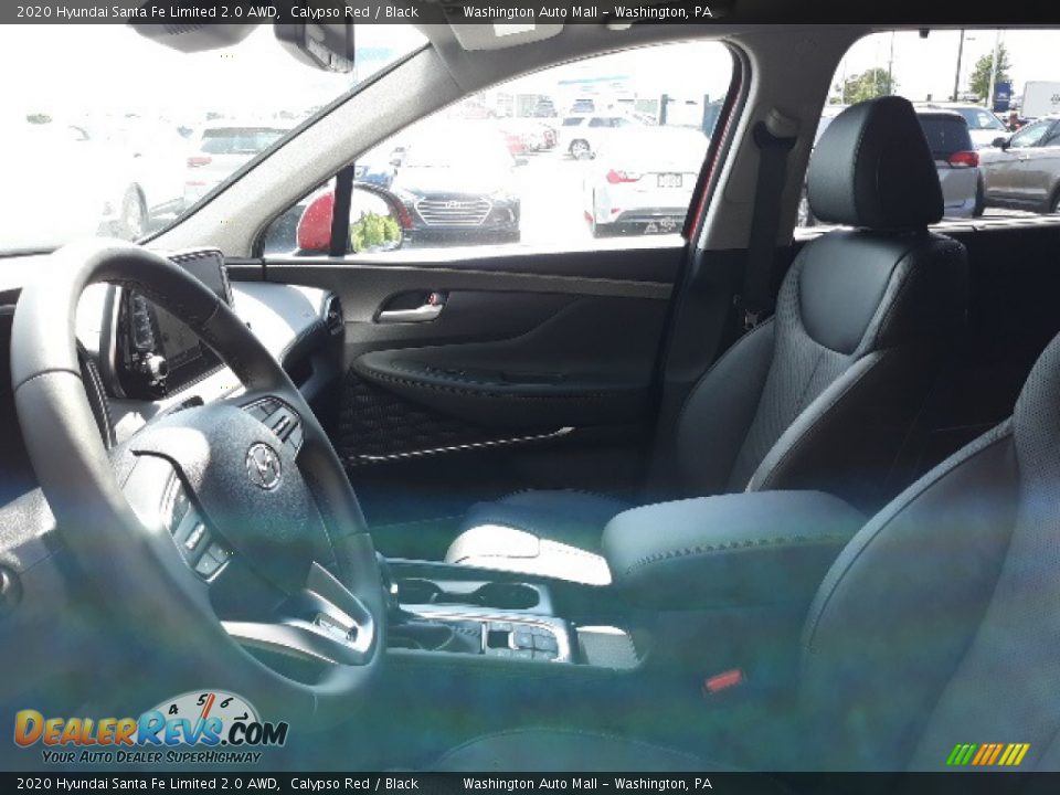 2020 Hyundai Santa Fe Limited 2.0 AWD Calypso Red / Black Photo #32
