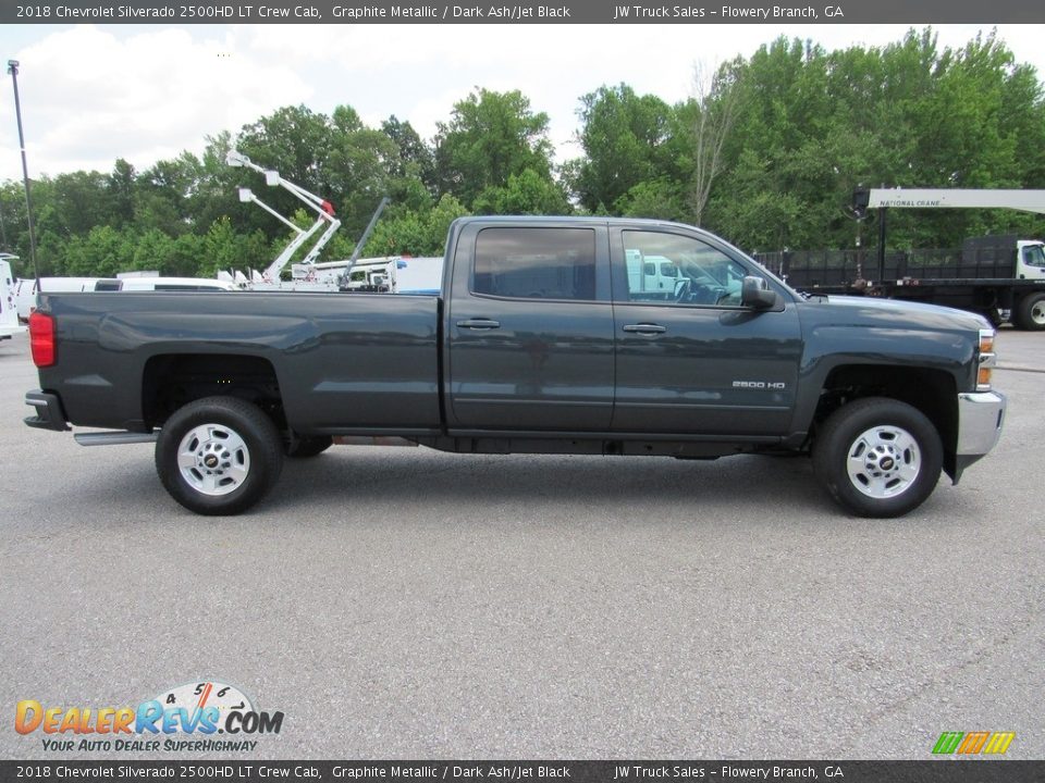 Graphite Metallic 2018 Chevrolet Silverado 2500HD LT Crew Cab Photo #4