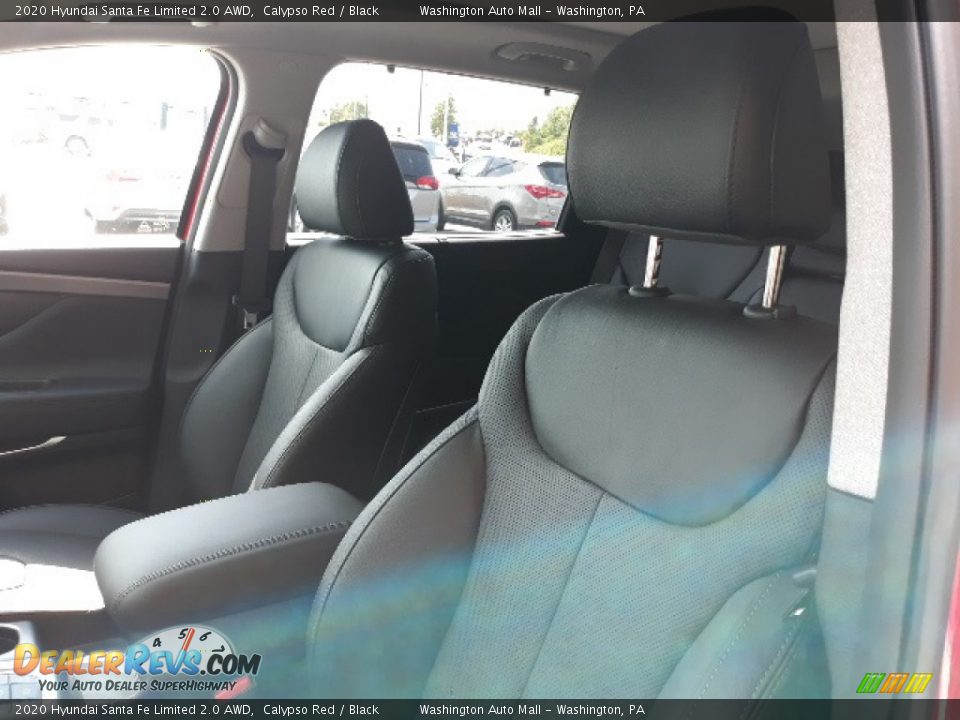 2020 Hyundai Santa Fe Limited 2.0 AWD Calypso Red / Black Photo #33