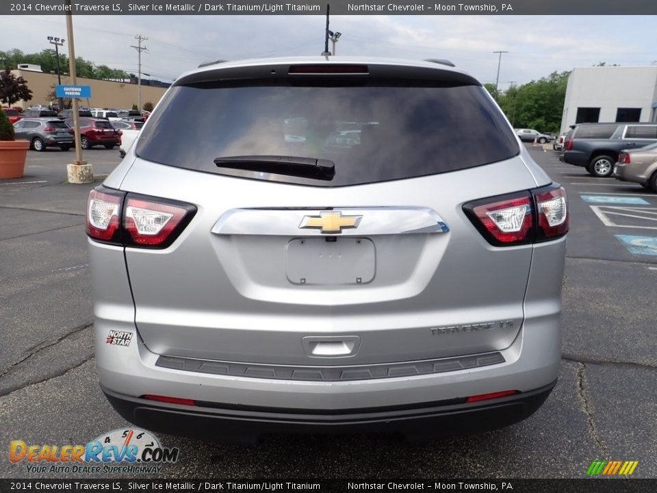 2014 Chevrolet Traverse LS Silver Ice Metallic / Dark Titanium/Light Titanium Photo #6