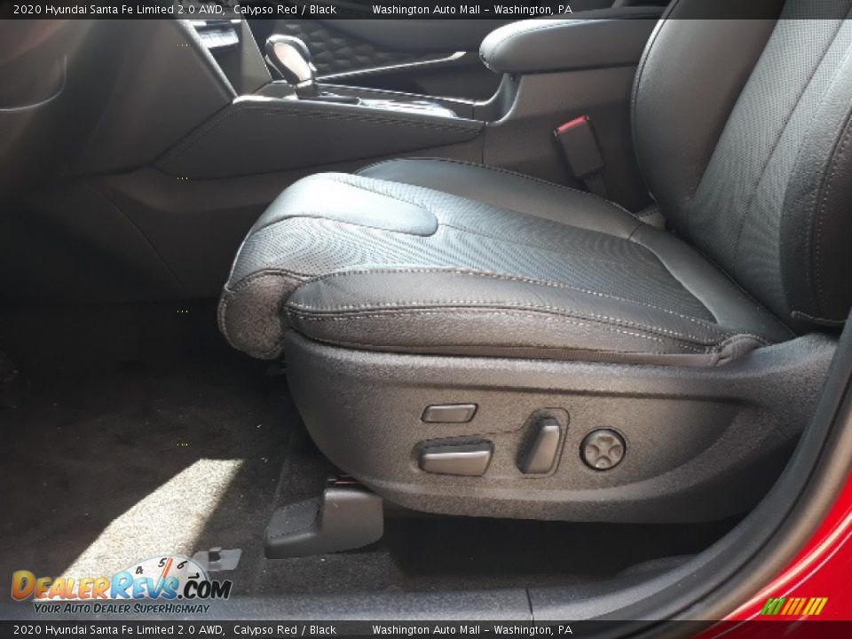 2020 Hyundai Santa Fe Limited 2.0 AWD Calypso Red / Black Photo #35