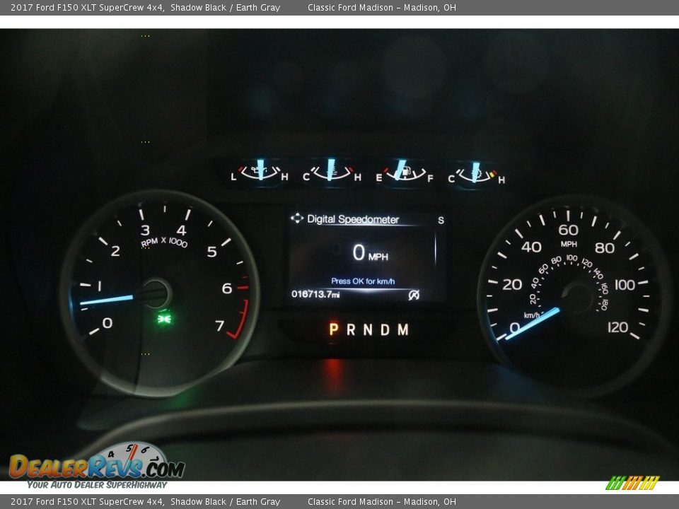 2017 Ford F150 XLT SuperCrew 4x4 Shadow Black / Earth Gray Photo #9