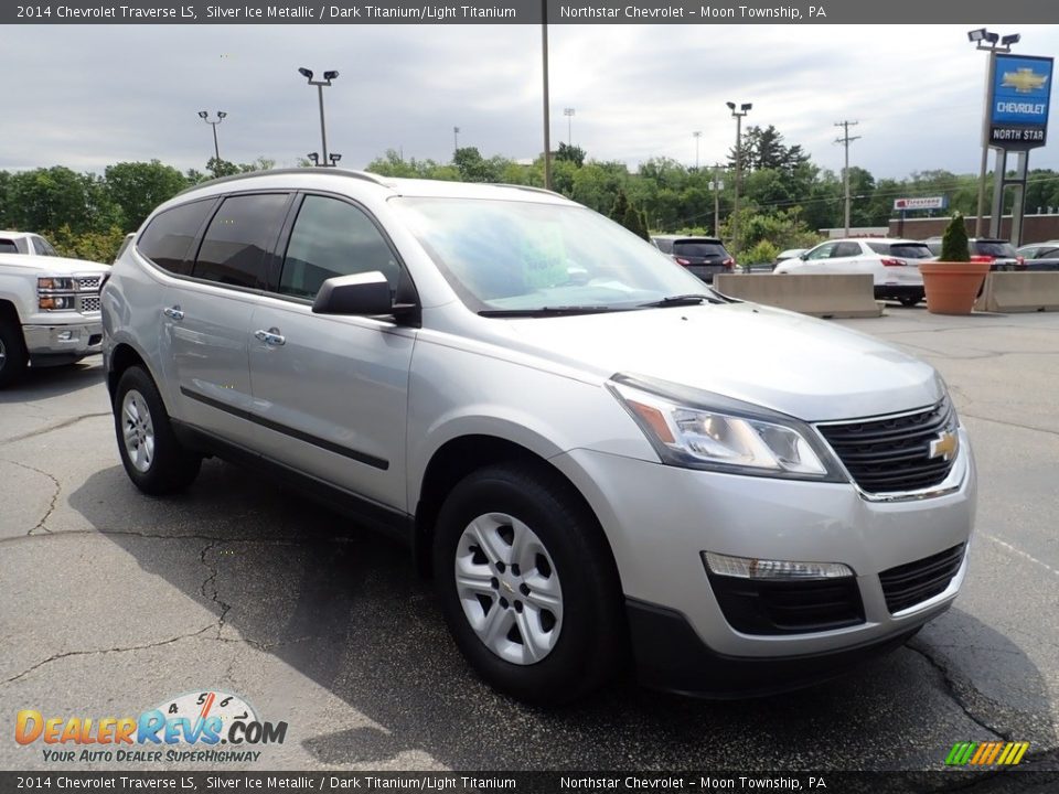 2014 Chevrolet Traverse LS Silver Ice Metallic / Dark Titanium/Light Titanium Photo #11