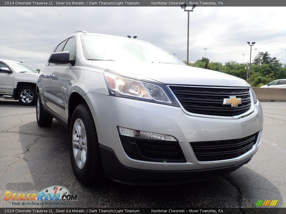2014 Chevrolet Traverse LS Silver Ice Metallic / Dark Titanium/Light Titanium Photo #12