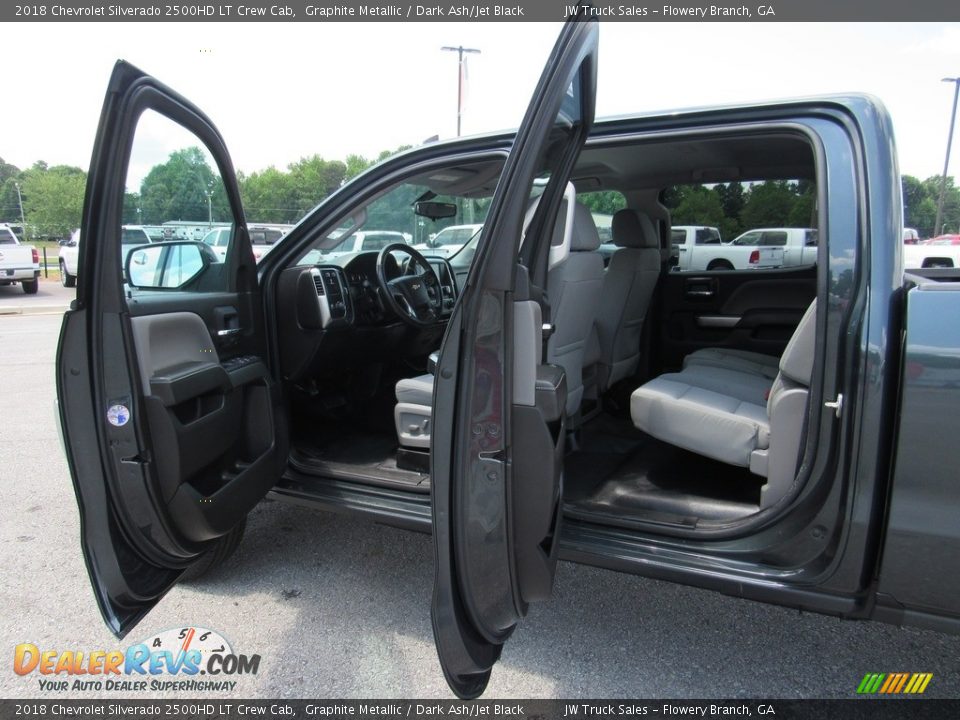 2018 Chevrolet Silverado 2500HD LT Crew Cab Graphite Metallic / Dark Ash/Jet Black Photo #10