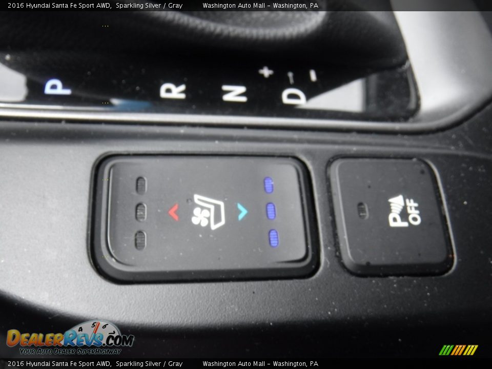 2016 Hyundai Santa Fe Sport AWD Sparkling Silver / Gray Photo #16