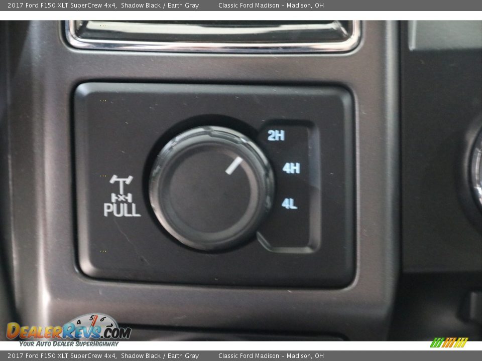 2017 Ford F150 XLT SuperCrew 4x4 Shadow Black / Earth Gray Photo #14